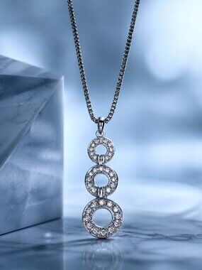 Di Modolo Tempia 18kt White Gold Diamond Pendant